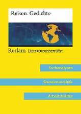 Reisen. Gedichte (Lehrerband zum Abiturthema »Reisen / Unterwegs sein«)