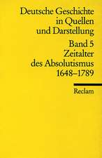 Deutsche Geschichte 5 in Quellen und Darstellungen