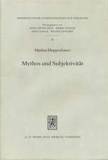 Mythos Und Subjektivitat: Aspekte Neutestamentlicher Entmythologisierung Im Anschluss an Rudolf Bultmann Und Georg Picht