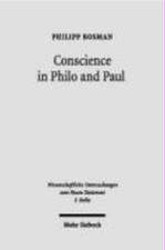 Conscience in Philo and Paul