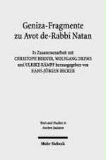 Geniza-Fragmente Zu Avot de-Rabbi Natan: Registerband Zu Den Entscheidungen Des Bundesverfassungsgerichts, Band 101-110