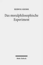 Das Moralphilosophische Experiment: John Deweys Methode Empirischer Untersuchungen ALS Modell Der Problem- Und Anwendungsorientierten Tierethik