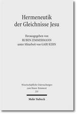 Hermeneutik Der Gleichnisse Jesu