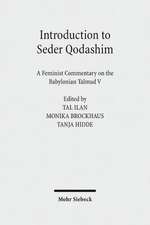 Introduction to Seder Qodashim