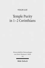 Temple Purity in 1-2 Corinthians