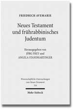 Neues Testament und frührabbinisches Judentum