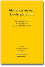 Globalisierung Und Sozialstaatsprinzip: Ein Japanisch-Deutsches Symposium