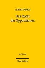 Das Recht Der Oppositionen