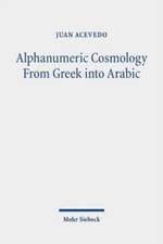 Alphanumeric Cosmology From Greek into Arabic