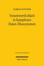 Verantwortlichkeit in komplexen Daten-Ökosystemen