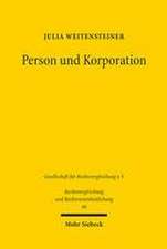 Person und Korporation