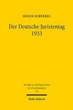 Der Deutsche Juristentag 1933