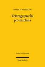 Vertragssprache pro machina