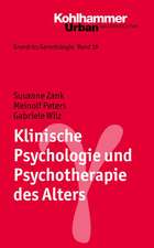 Klinische Psychologie Und Psychotherapie Des Alters: Eine Psychoanalytische Studie Zur Trennungsangst