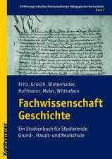 Fachwissenschaft Geschichte