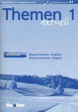 Themen aktuell 1. Glossar Deutsch - Englisch