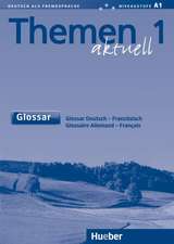 Themen aktuell 1. Glossar Deutsch - Französisch