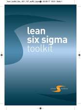 lean six sigma toolkit