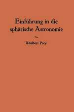 Einführung in die sphärische Astronomie