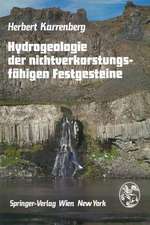 Hydrogeologie der nichtverkarstungsfähigen Festgesteine