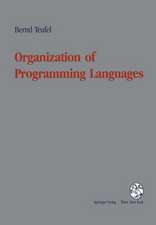 Organization of Programming Languages