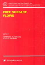 Free Surface Flows