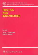 Friction and Instabilities