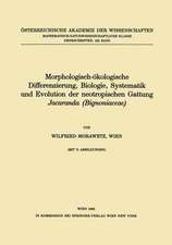 Morphologisch-ökologische Differenzierung, Biologie, Systematik und Evolution der neotropischen Gattung Jacaranda (Bignoniaceae)