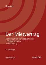 Der Mietvertrag