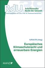 Europäisches Klimaschutzrecht und erneuerbare Energien