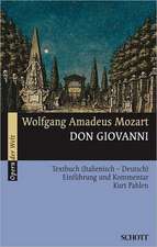 Mozart Wa Don Giovanni: Libretto (German) with an Introduction and Commentary