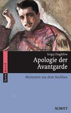 Apologie der Avantgarde