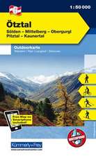 KuF Österreich Outdoorkarte 06 Ötztal 1 : 50 000