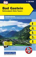 KuF Österreich Outdoorkarte 16 Bad Gastein 1 : 35 000