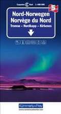 Kümmerly+Frey Regional-Strassenkarte 5 Nord-Norwegen 1:400.000