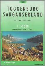 Swisstopo 1 : 50 000 Toggenburg / Sarganserland