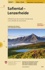 Swisstopo 1 : 33 333 Safiental - Lenzerheide