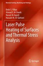 Laser Pulse Heating of Surfaces and Thermal Stress Analysis