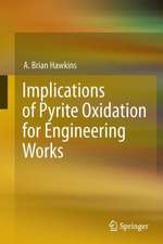 Implications of Pyrite Oxidation for Engineering Works