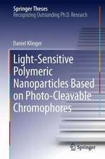 Light-Sensitive Polymeric Nanoparticles Based on Photo-Cleavable Chromophores