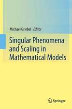 Singular Phenomena and Scaling in Mathematical Models