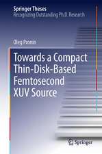 Towards a Compact Thin-Disk-Based Femtosecond XUV Source