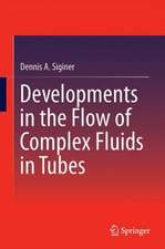 Developments in the Flow of Complex Fluids in Tubes