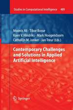 Contemporary Challenges and Solutions in Applied Artificial Intelligence