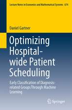 Optimizing Hospital-wide Patient Scheduling: Early Classification of Diagnosis-related Groups Through Machine Learning