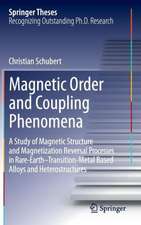 Magnetic Order and Coupling Phenomena