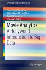 Movie Analytics: A Hollywood Introduction to Big Data