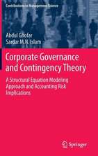 Corporate Governance and Contingency Theory: A Structural Equation Modeling Approach and Accounting Risk Implications