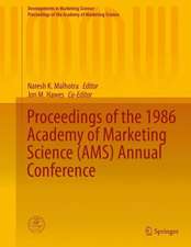 Proceedings of the 1986 Academy of Marketing Science (AMS) Annual Conference