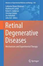 Retinal Degenerative Diseases: Mechanisms and Experimental Therapy